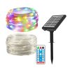 Dây đèn LED hạt gạo năng lượng mặt trời sử dụng Remote