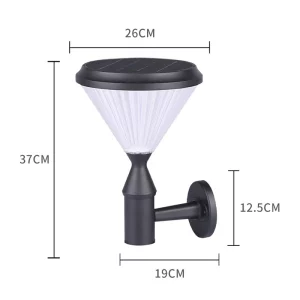 Đèn gắn tường năng lượng mặt trời DMT-TT36C